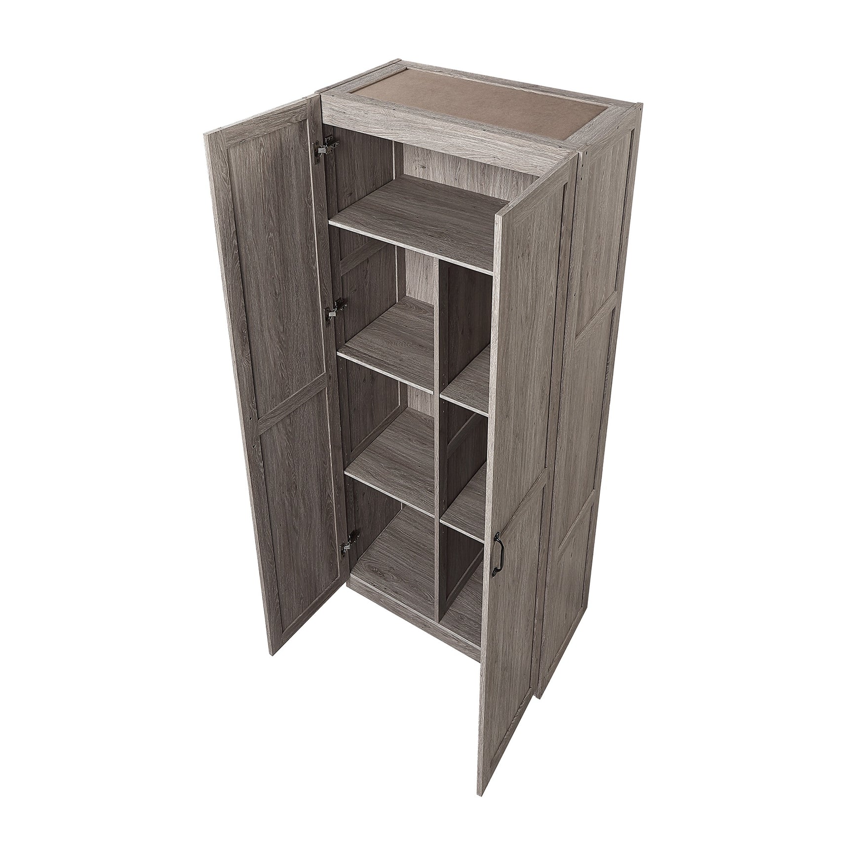 Cornelia Storage Closet 1.0 in Grey - Ornate Home