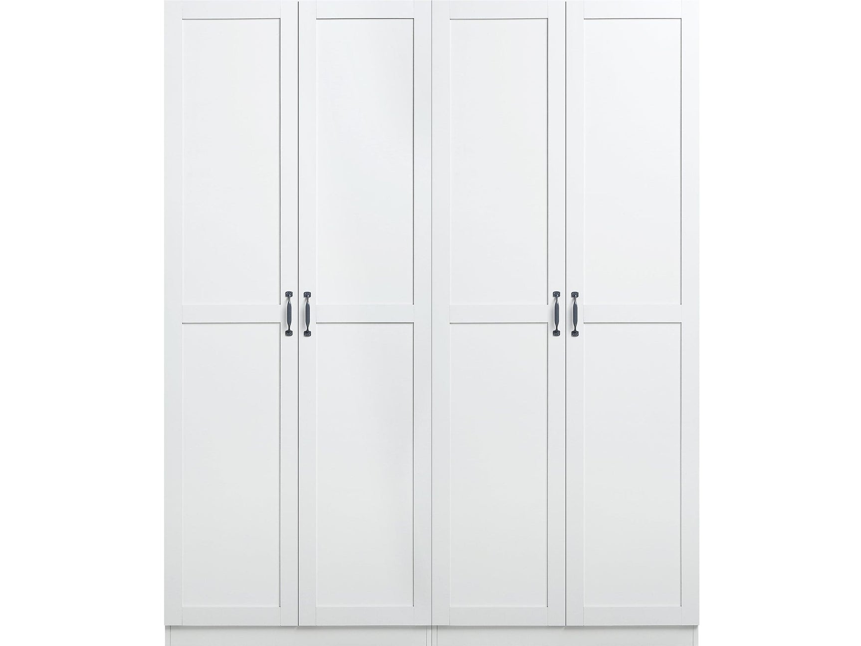 Cornelia Storage Closet 2.0 in White (set of 2) - Ornate Home