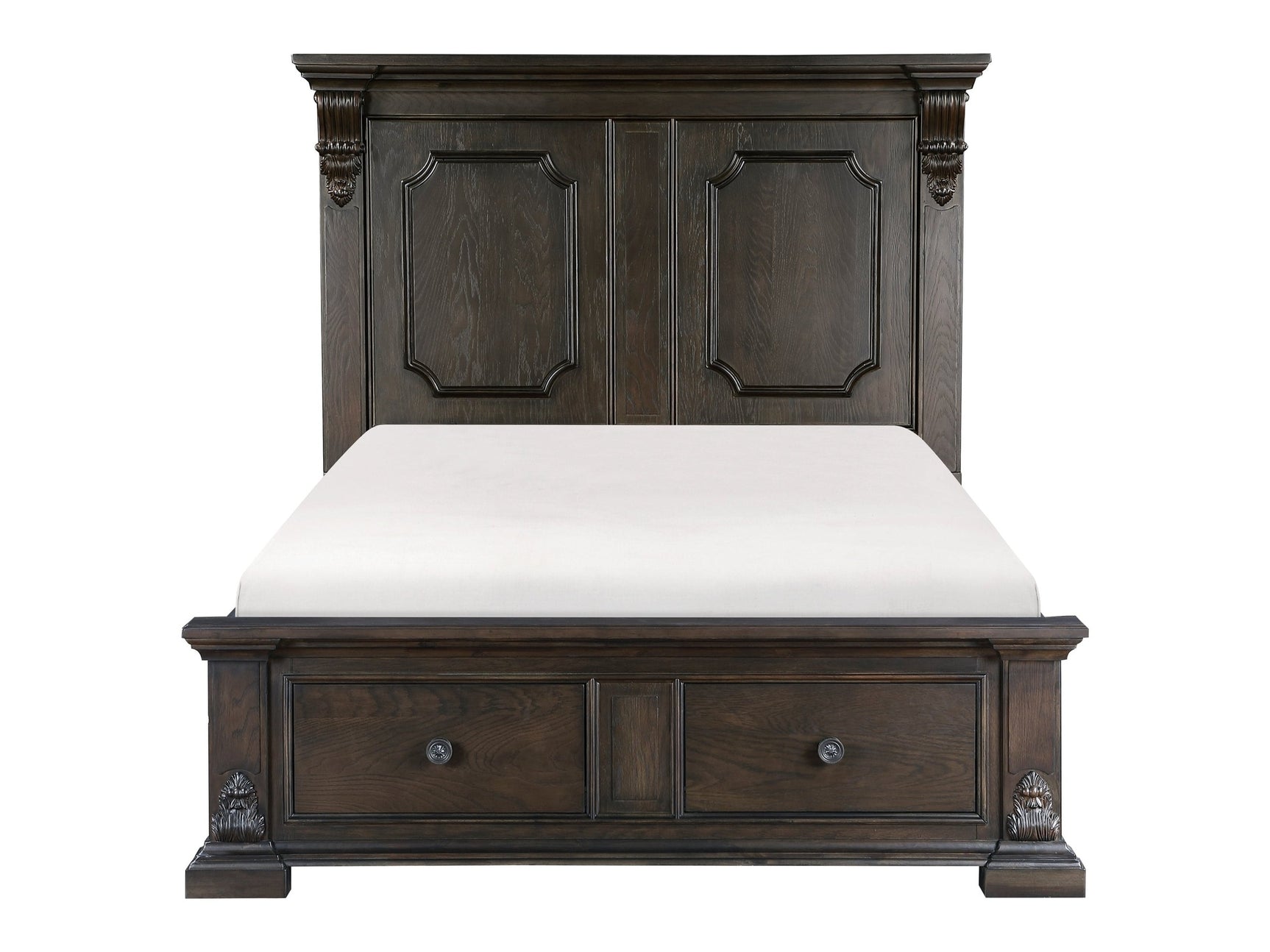 Cornwall Espresso Eastern King Platform Bed - Ornate Home