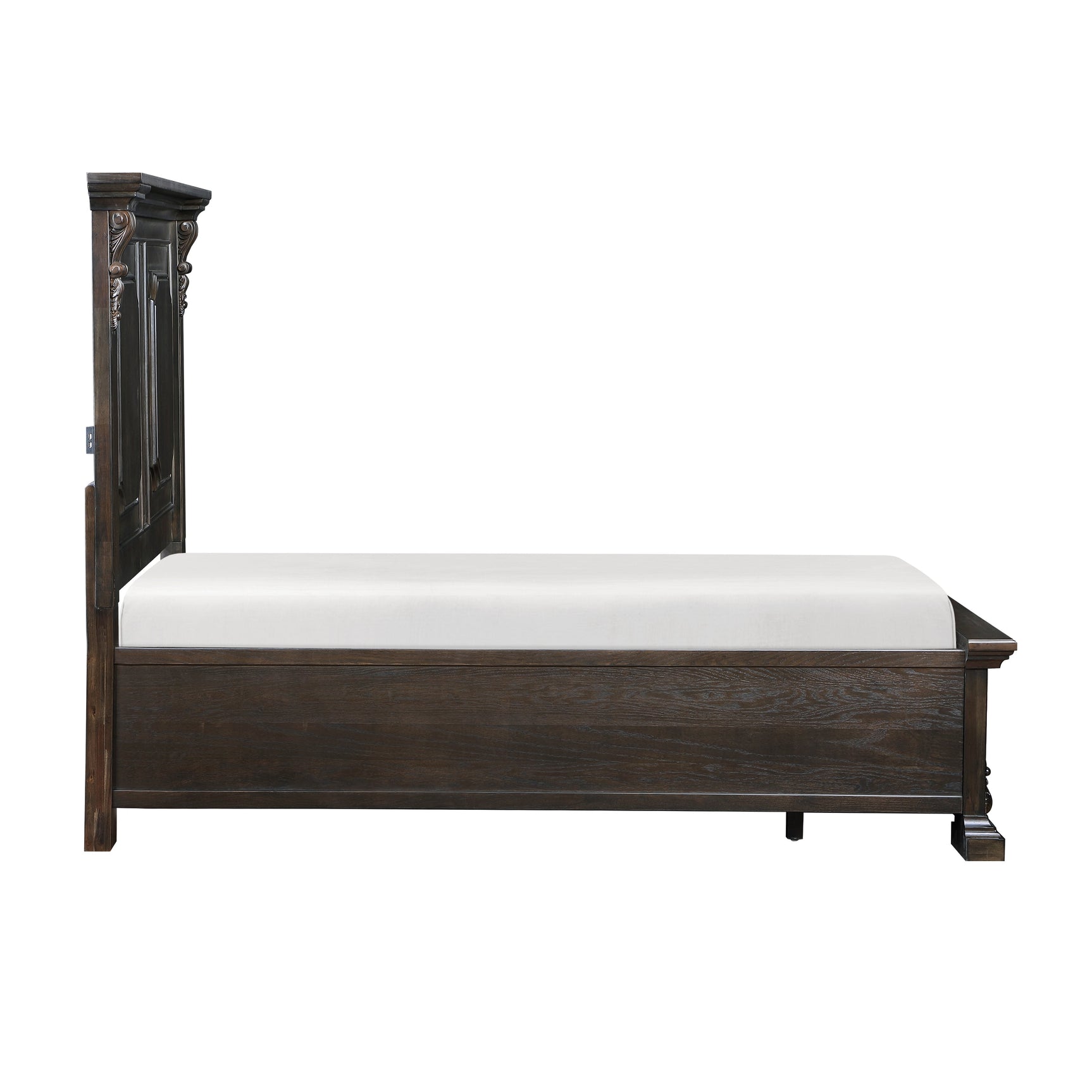 Cornwall Espresso Queen Platform Bed - Ornate Home