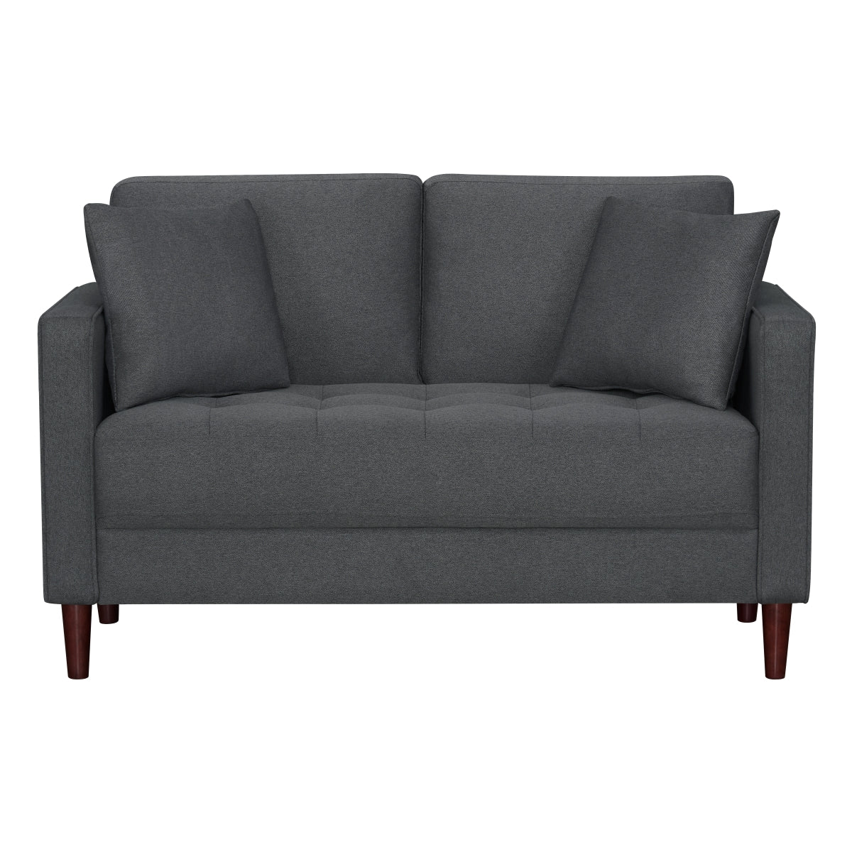 Cornwall Grey Loveseat - Ornate Home