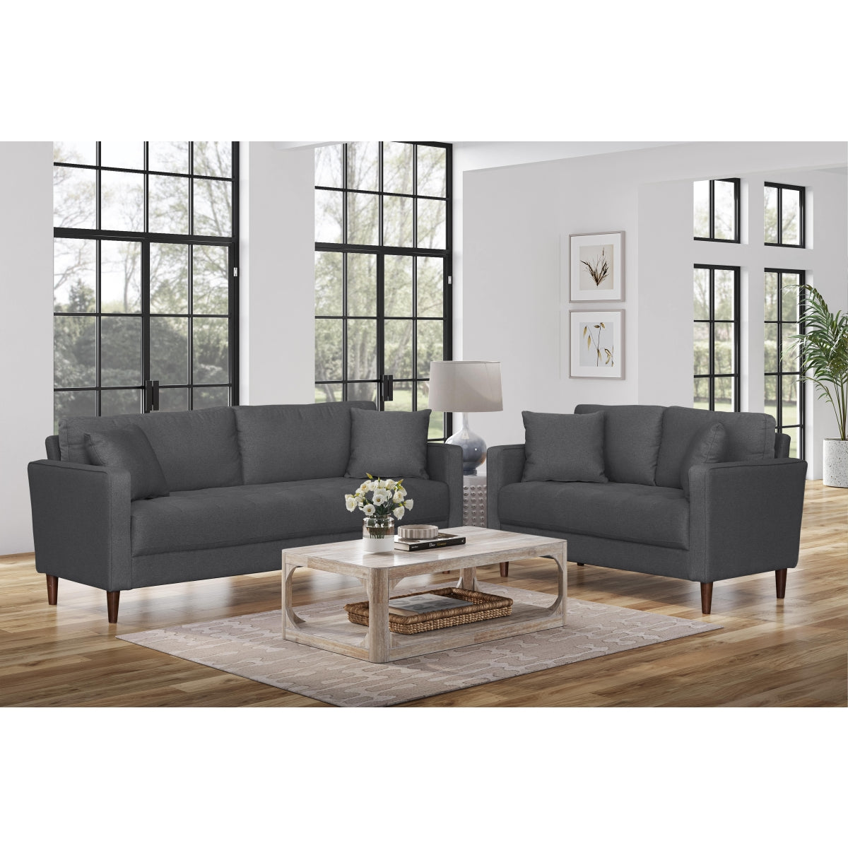 Cornwall Grey Sofa - Ornate Home