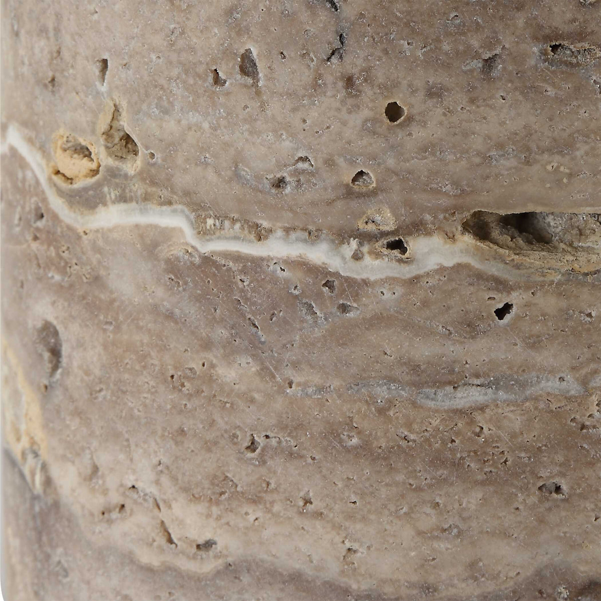Cortado Brown/Gold Travertine Table Lamp - Ornate Home