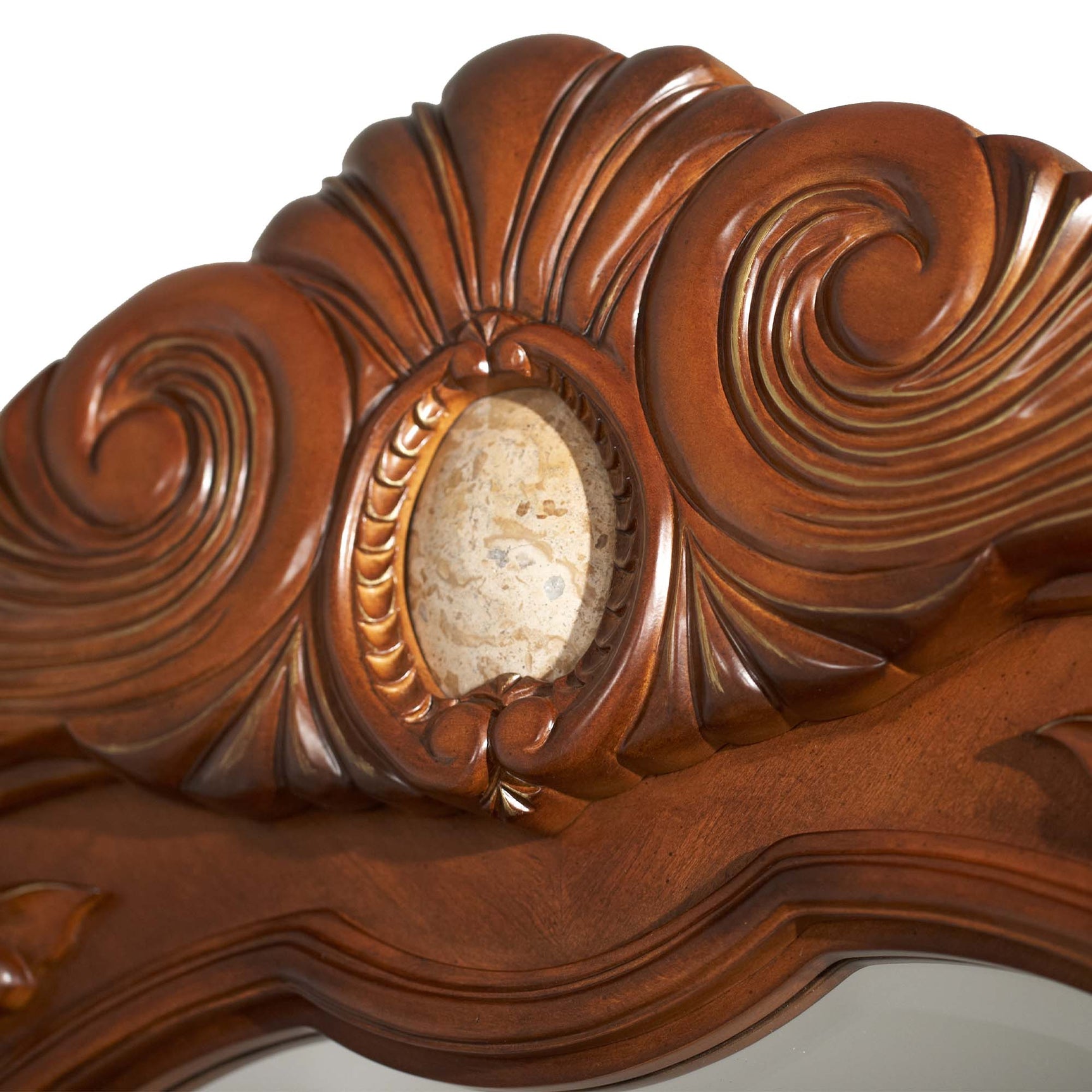 Cortina Honey Walnut Dresser & Mirror - Ornate Home