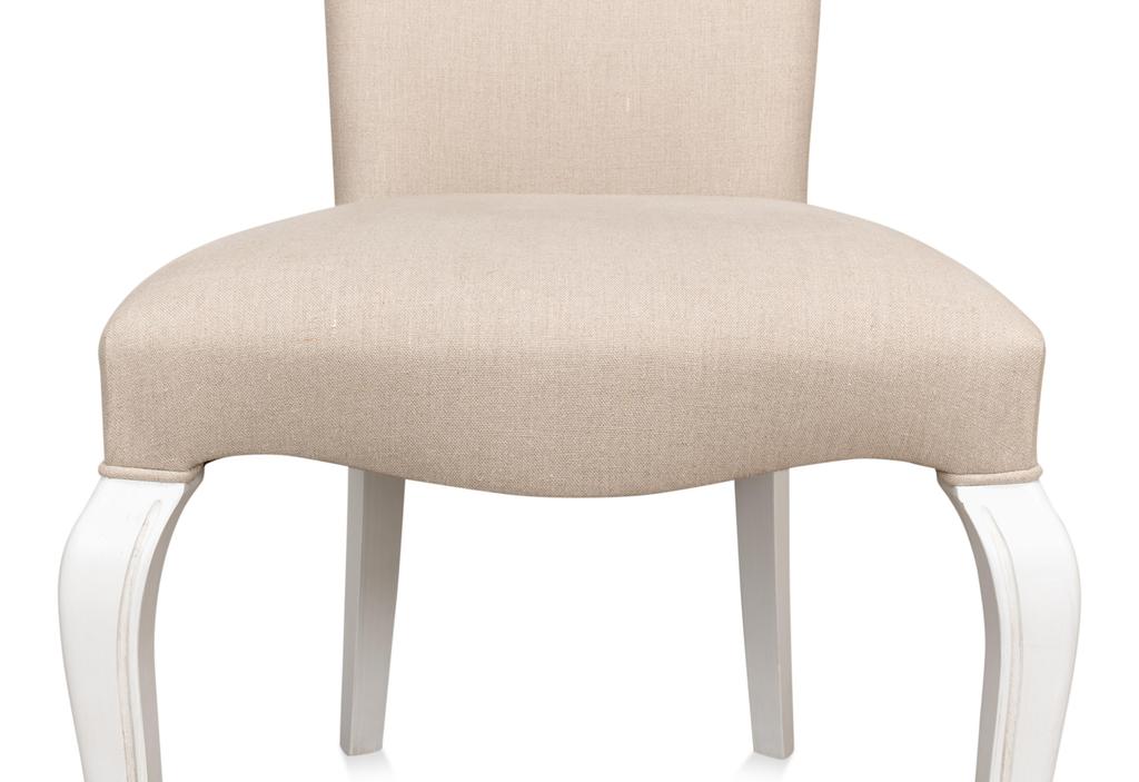 Cortina White Side Chair (Set of 2) - Ornate Home
