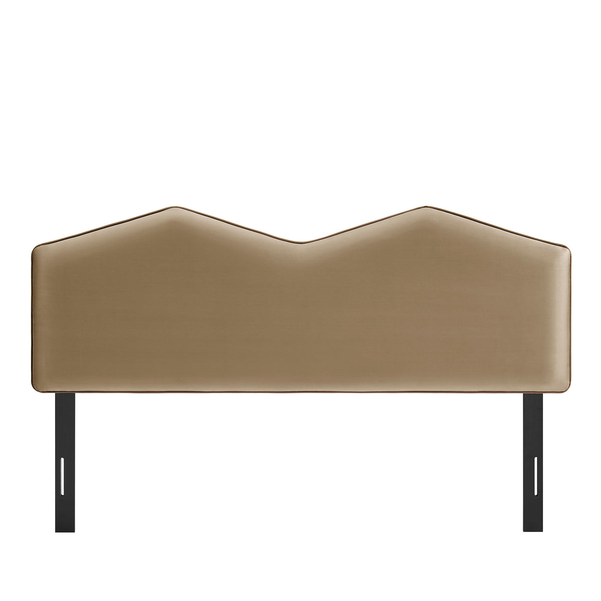Cosette Taupe Performance Velvet King Size Headboard - Ornate Home