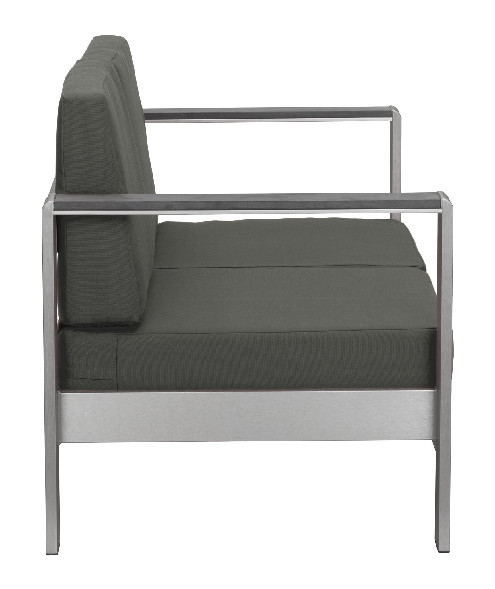 Cosmopolitan Dark Gray Sofa - Ornate Home