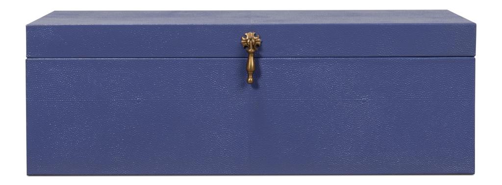 Cosmos Blue Nesting Boxes (Set of 3) - Ornate Home