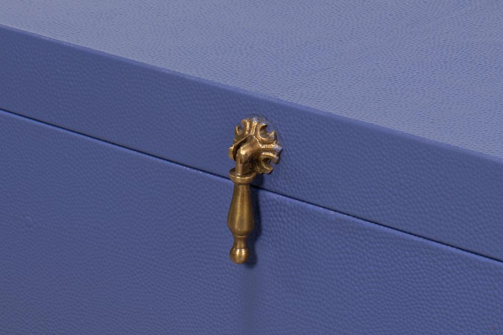 Cosmos Blue Nesting Boxes (Set of 3) - Ornate Home