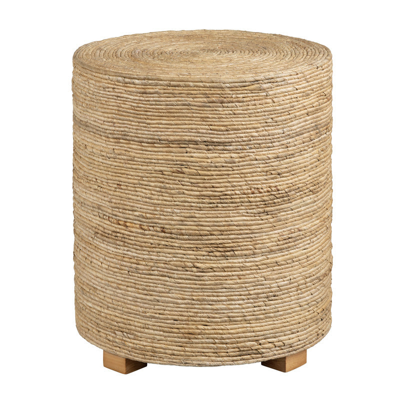 Costa Rica Tan/Brown Banana Rope End Table - Ornate Home