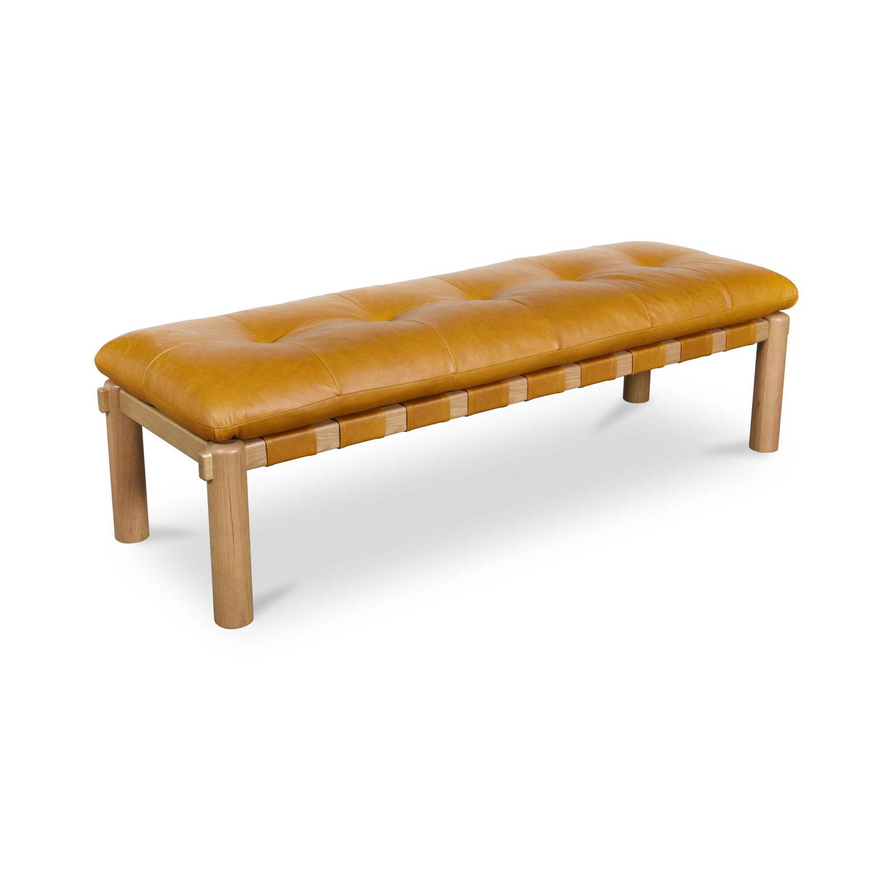Costello Tan Bench - Ornate Home