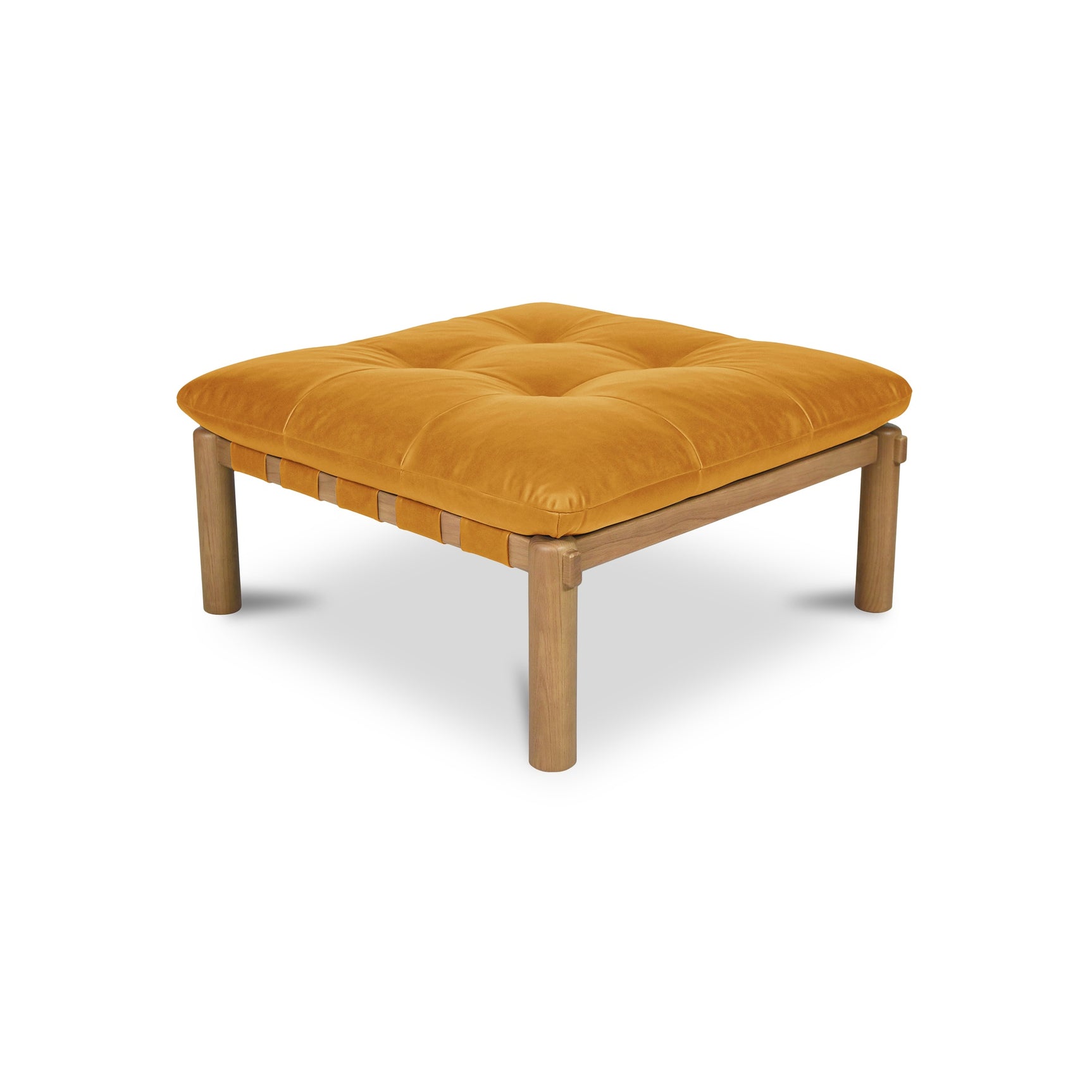 Costello Tan Ottoman - Ornate Home