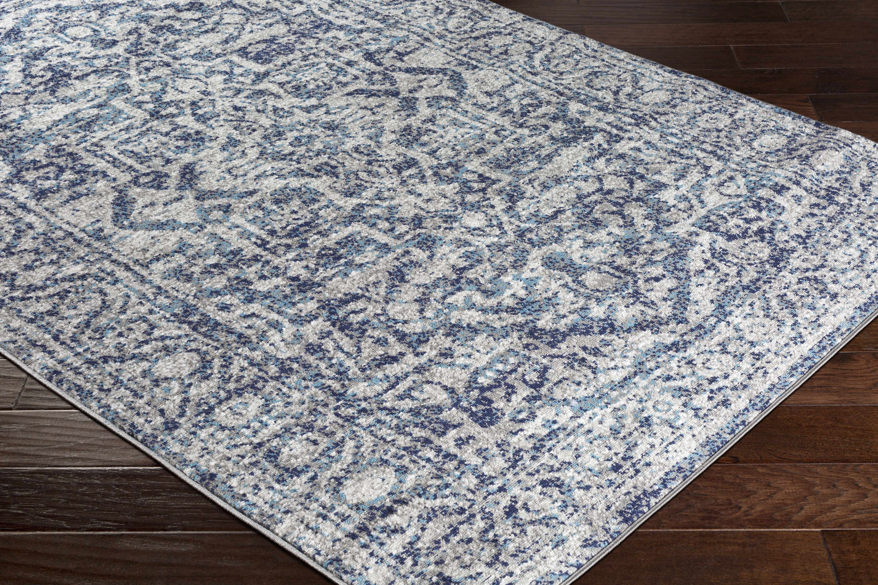 Costigan Traditional Navy Rug - Ornate Home