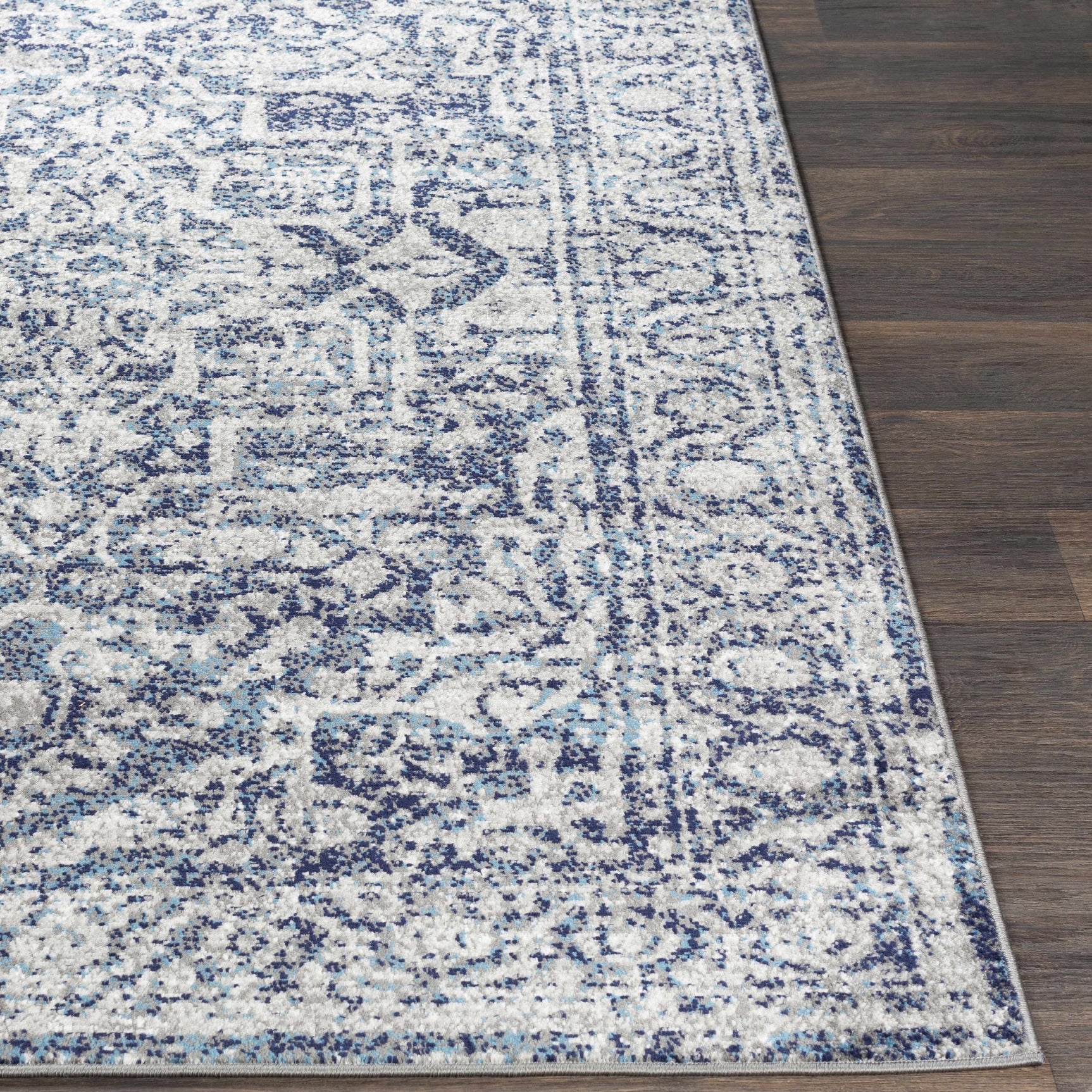 Costigan Traditional Navy Rug - Ornate Home