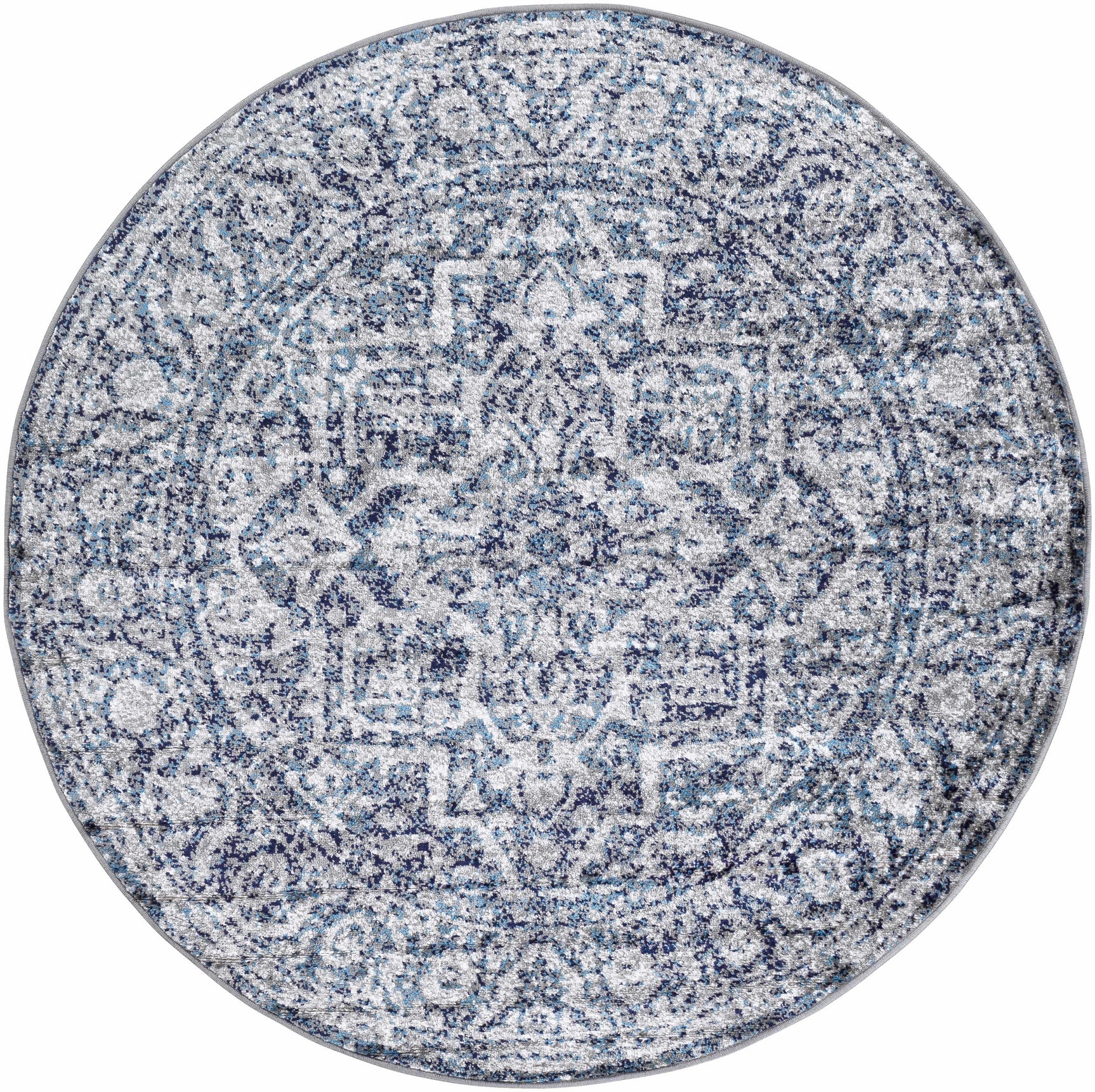 Costigan Traditional Navy Rug - Ornate Home