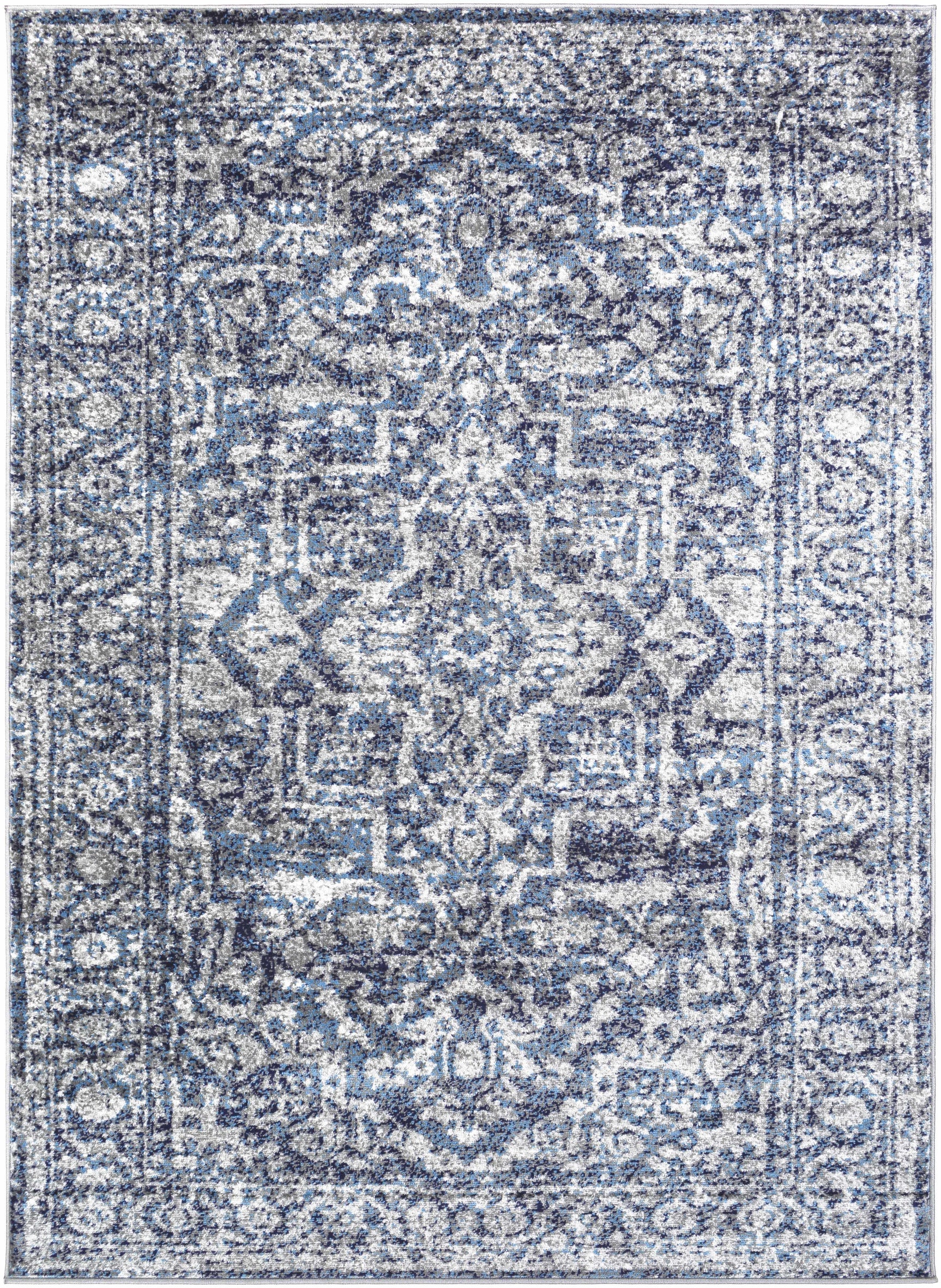 Costigan Traditional Navy Rug - Ornate Home