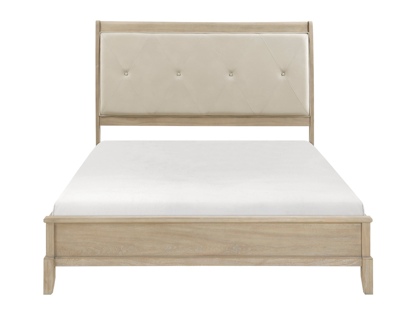 Cotterill Beige Full Bed - Ornate Home