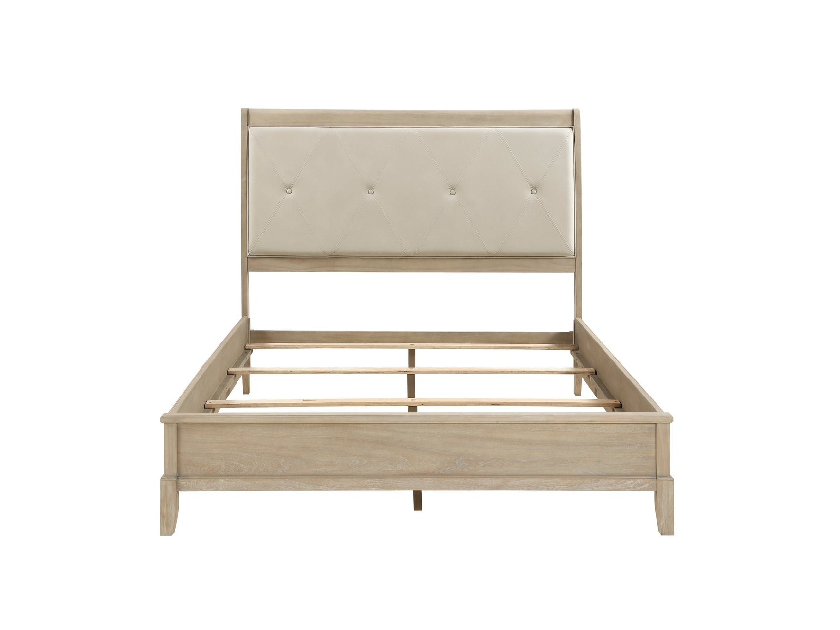 Cotterill Beige Full Bed - Ornate Home