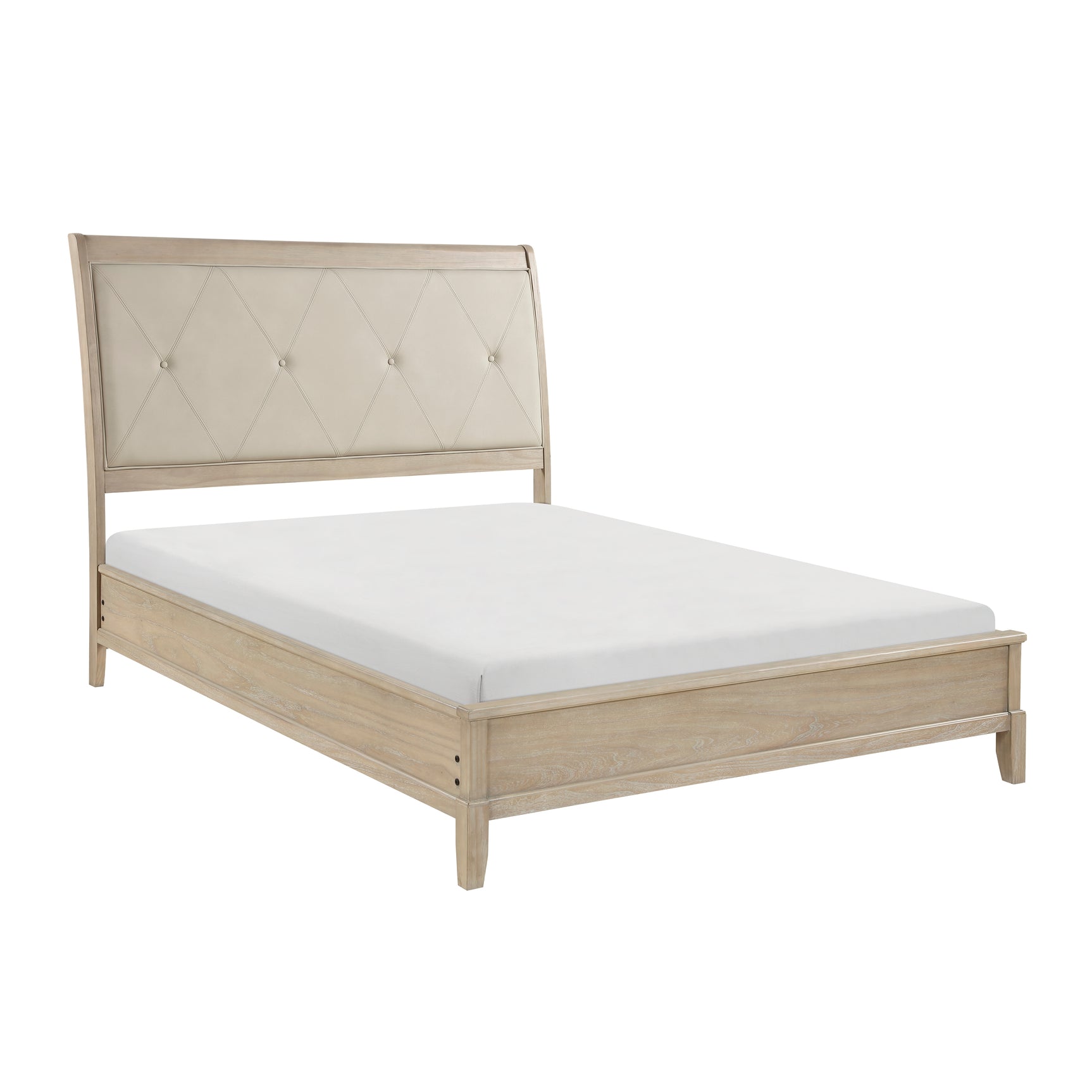 Cotterill Beige Full Bed - Ornate Home