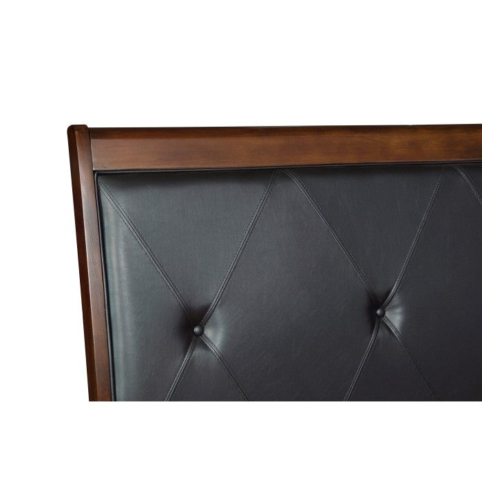 Cotterill Dark Cherry Full Bed - Ornate Home