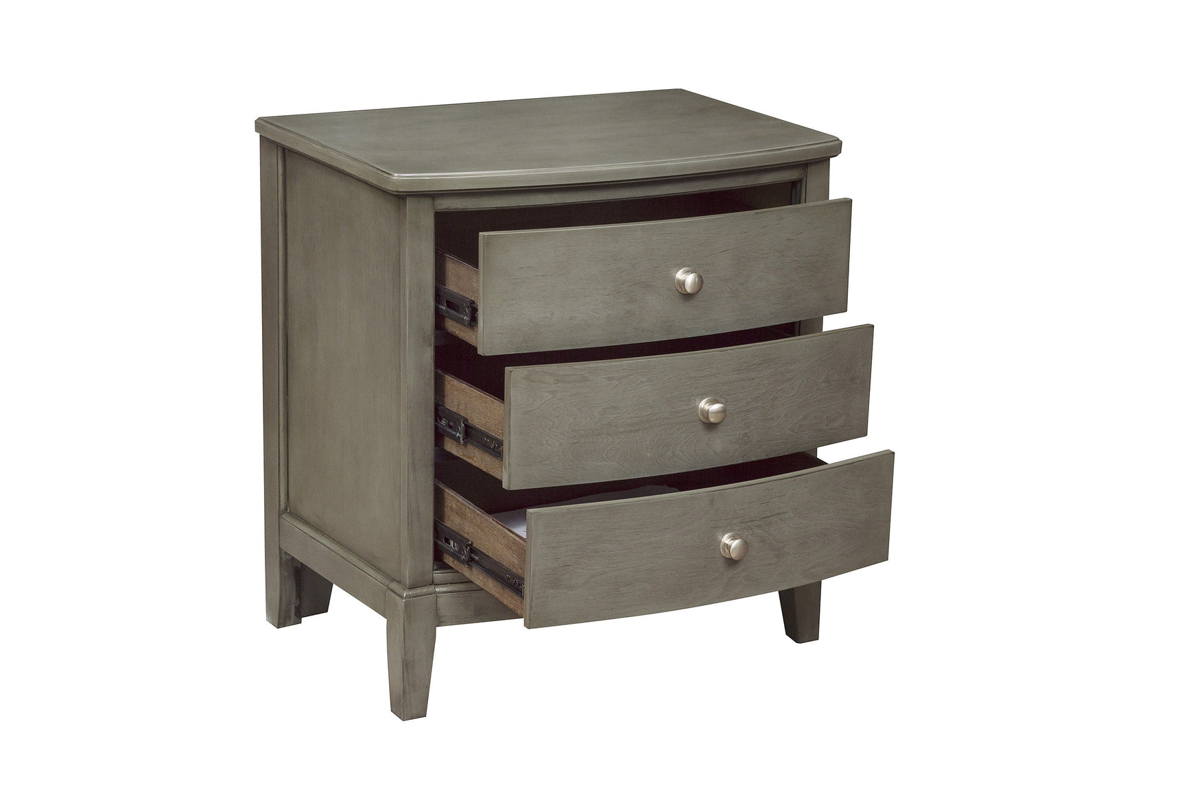 Cotterill Gray Nightstand - Ornate Home