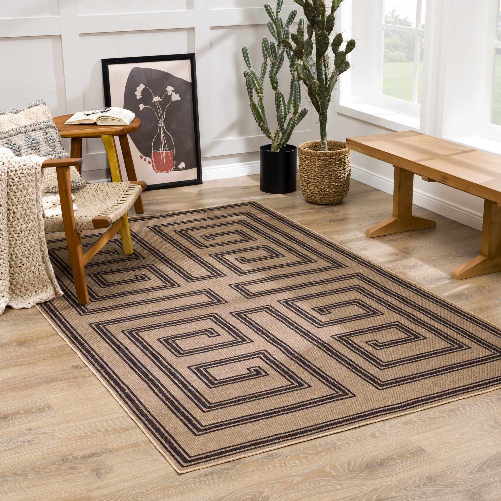 Coty Washable Jutely Rug - Ornate Home