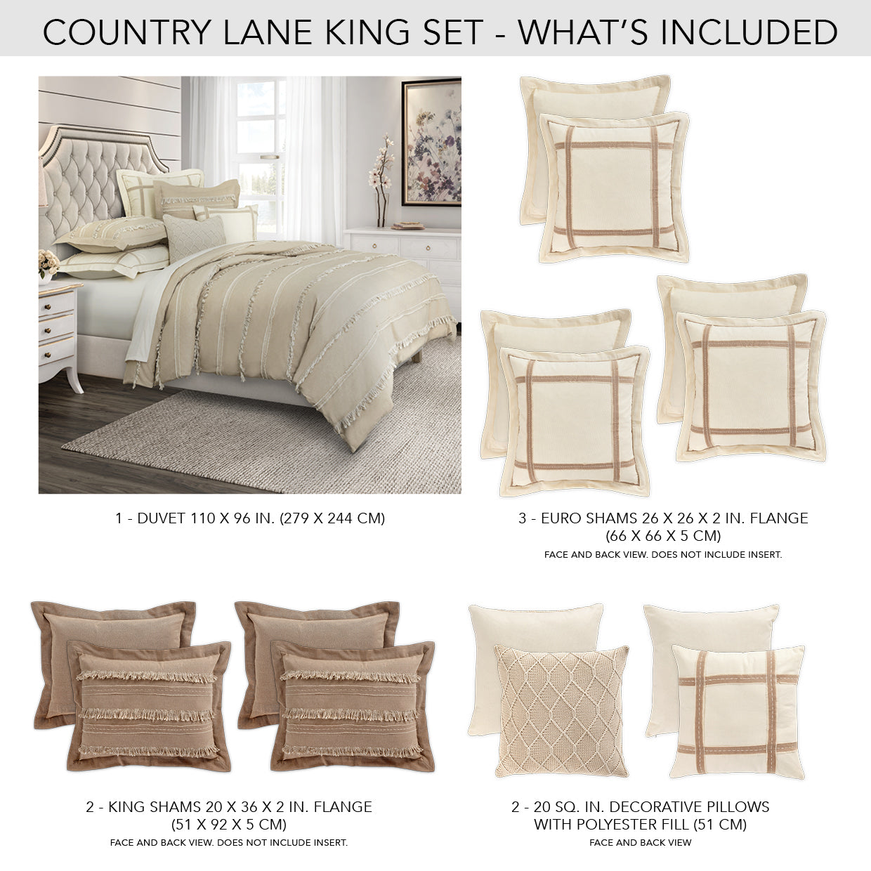 Country Lane Toasty Duvet Set - Ornate Home