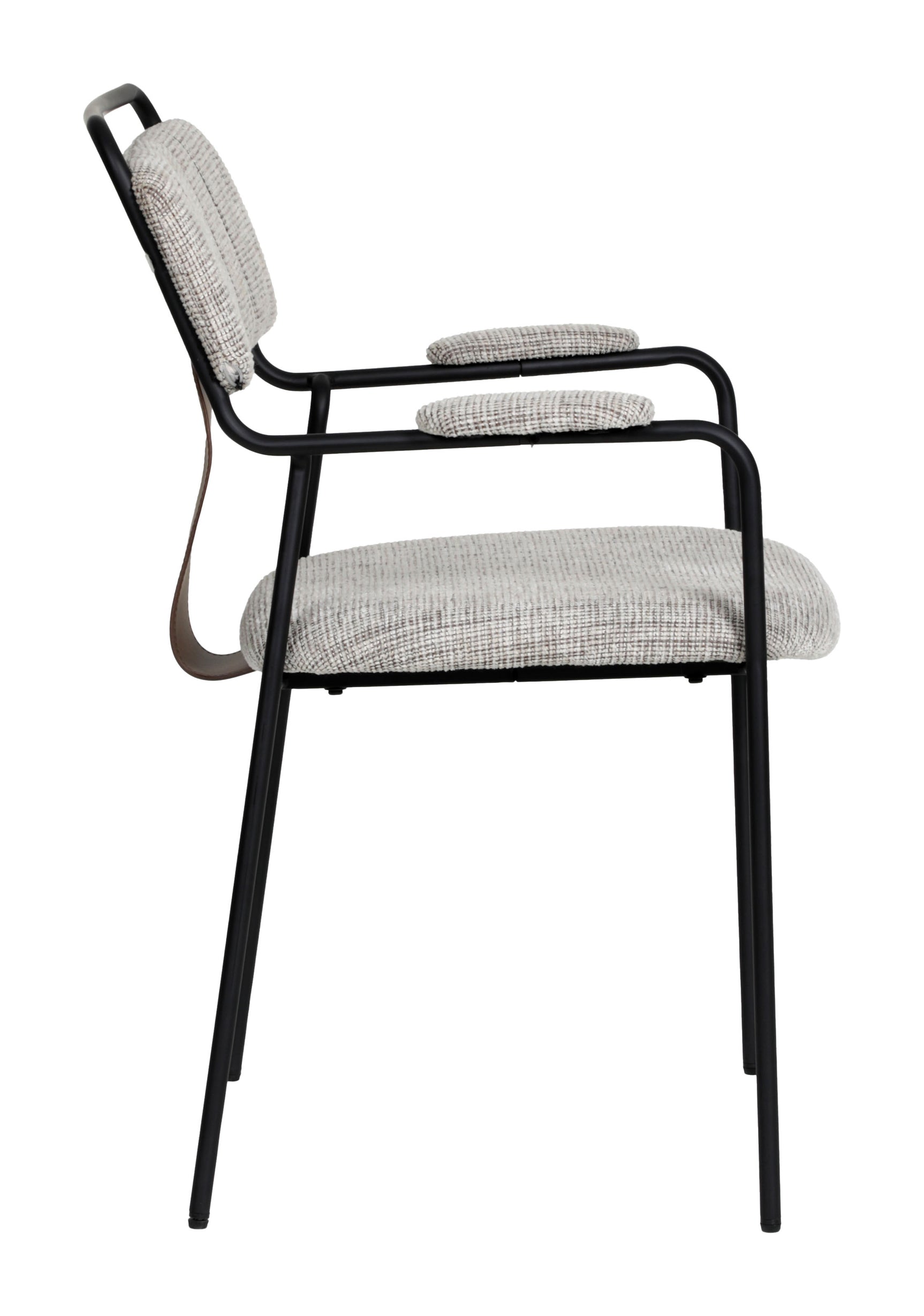 Couva Gray Tweed Dining Chair (Set of 2) - Ornate Home
