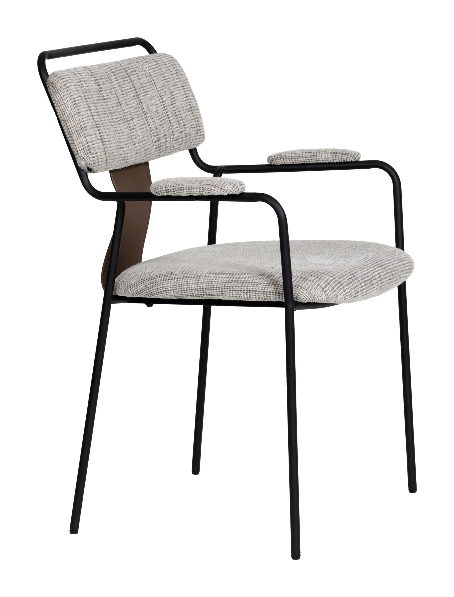 Couva Gray Tweed Dining Chair (Set of 2) - Ornate Home