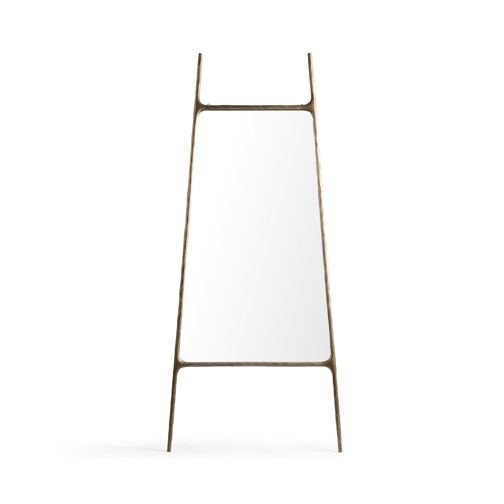 Cove Molten Brass Mirror - Ornate Home