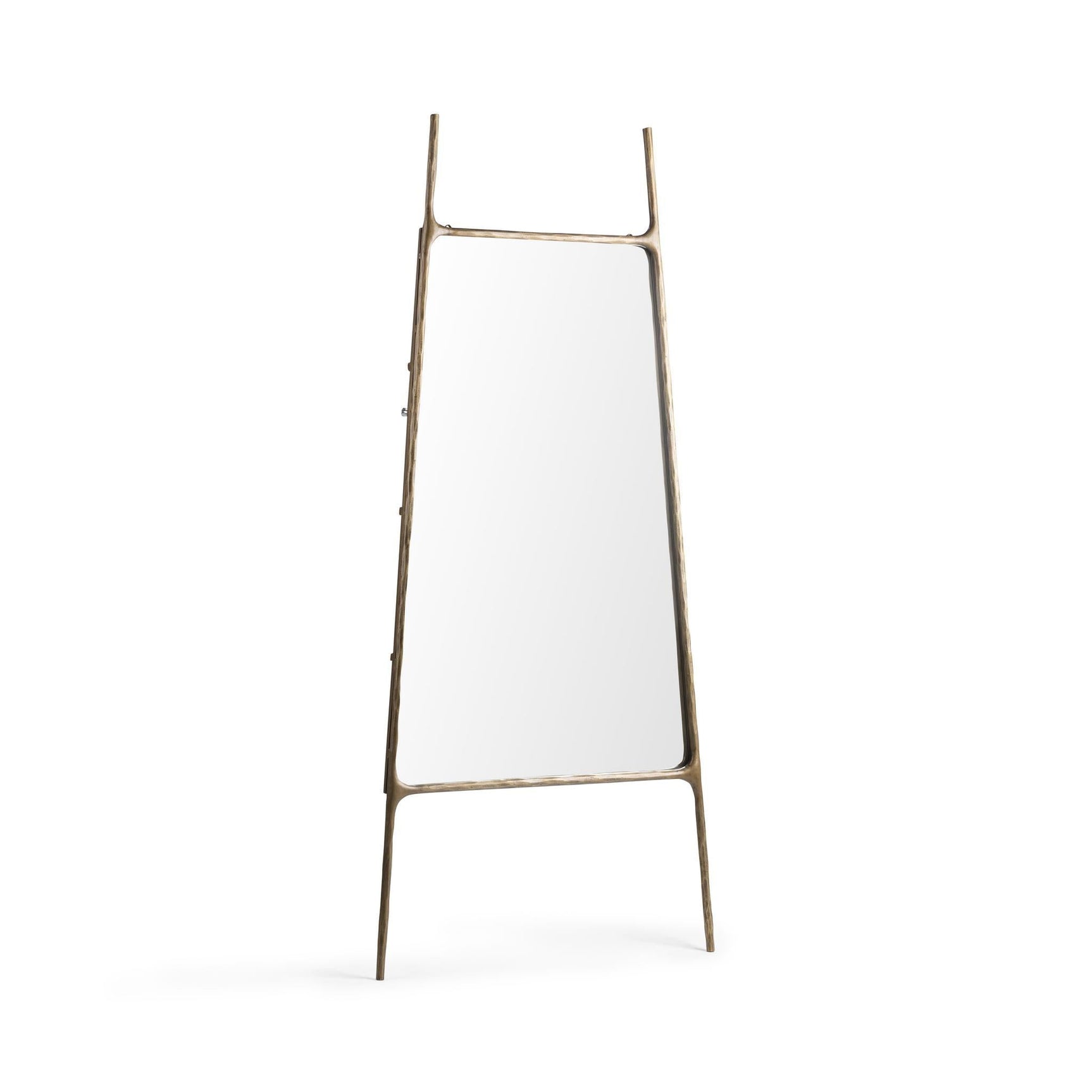 Cove Molten Brass Mirror - Ornate Home