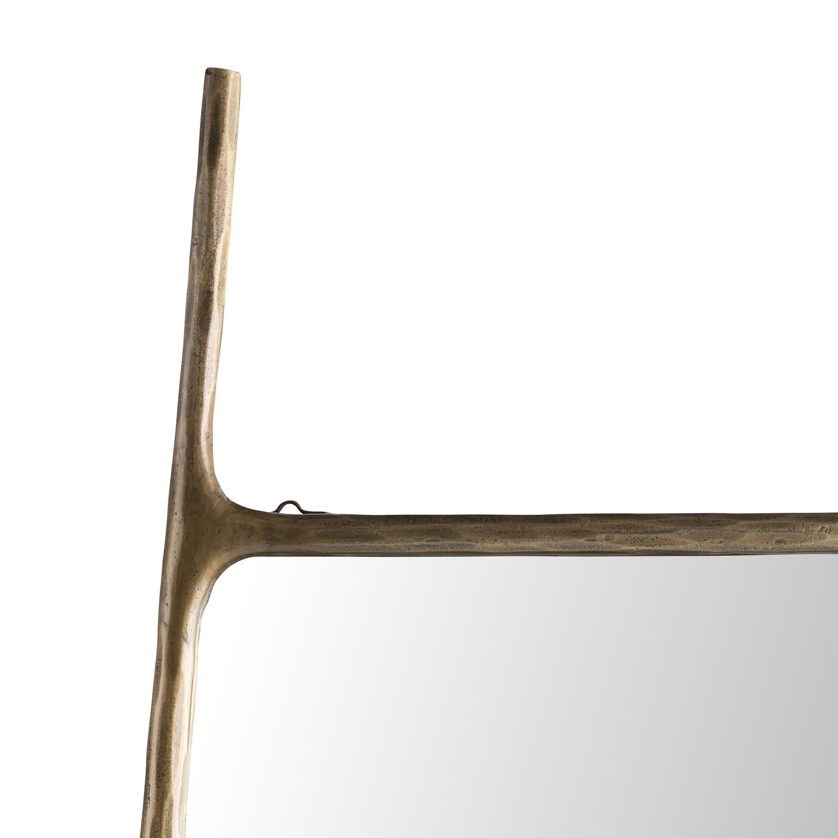 Cove Molten Brass Mirror - Ornate Home
