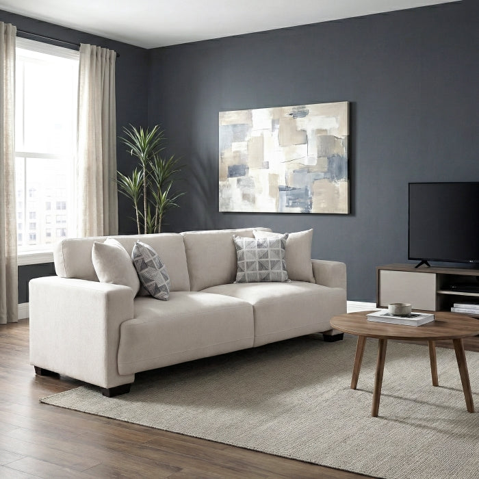 Cove White Sofa - Ornate Home