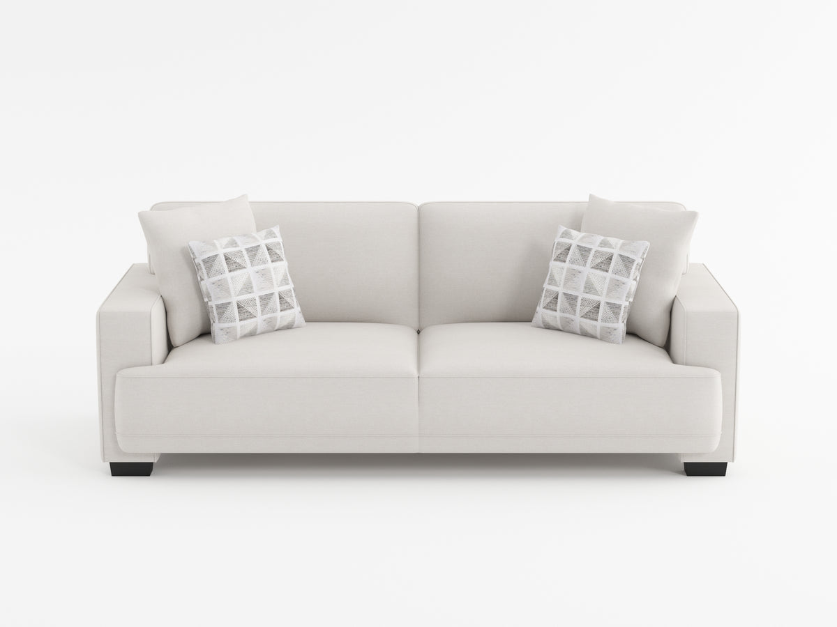 Cove White Sofa - Ornate Home