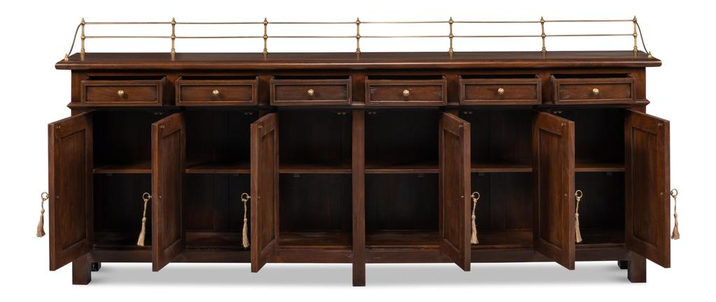 Covent Gardens Brown Sideboard - Ornate Home