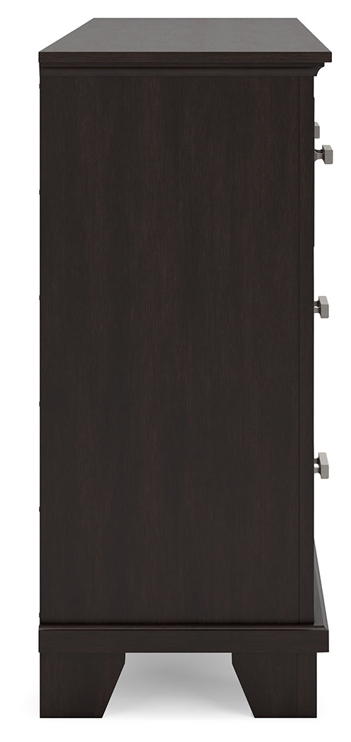 Covetown Dark Brown Dresser (Online Special Price) - Ornate Home