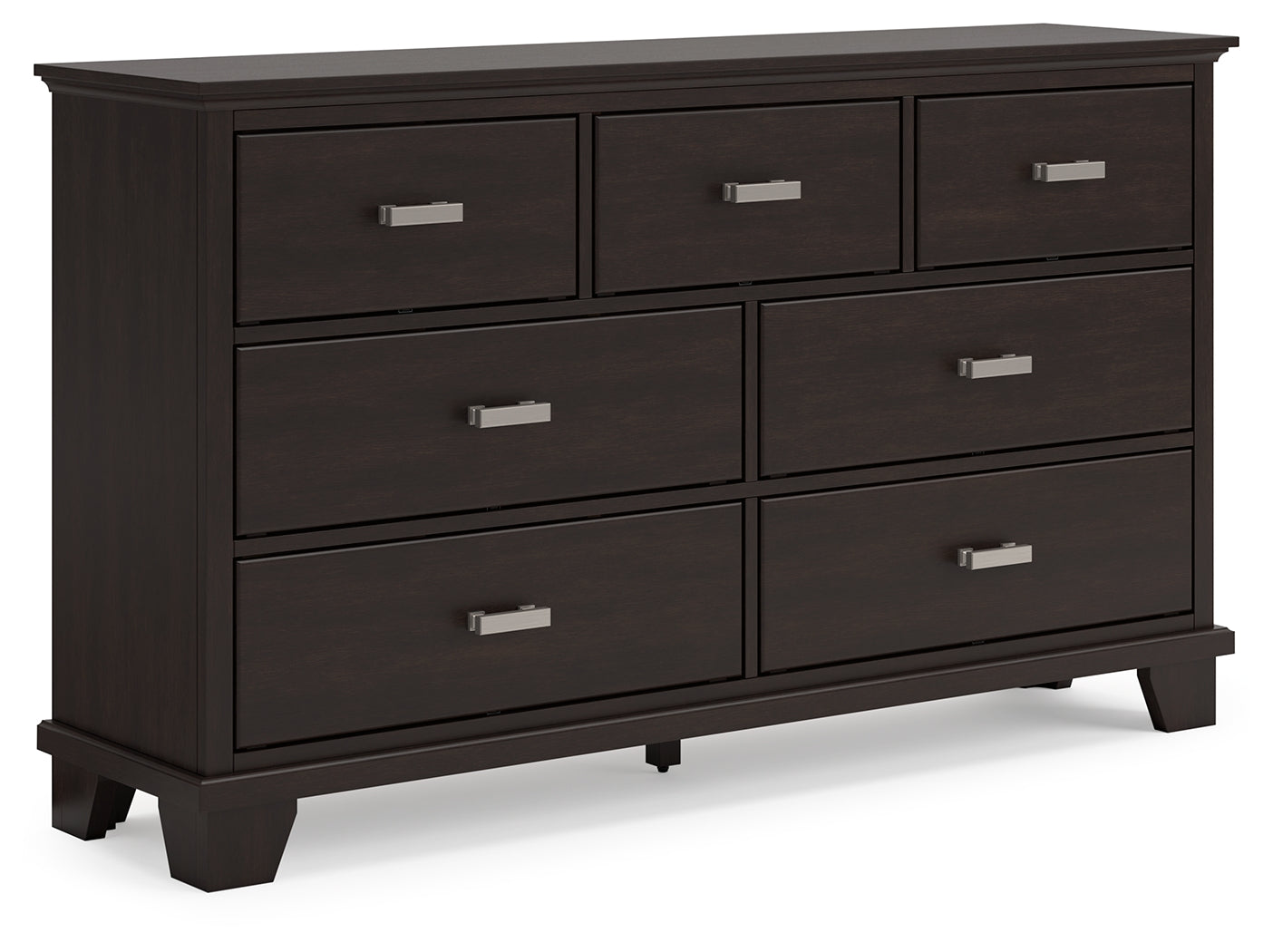 Covetown Dark Brown Dresser - Ornate Home