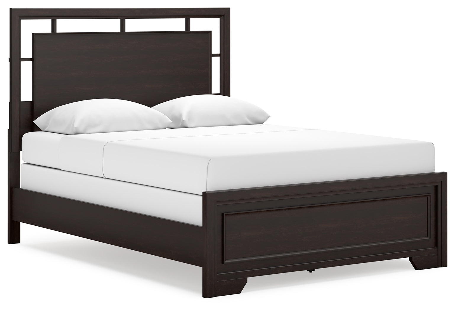 Covetown Dark Brown Queen Panel Bedroom Set with Nightstand (Online Special Price) - Ornate Home