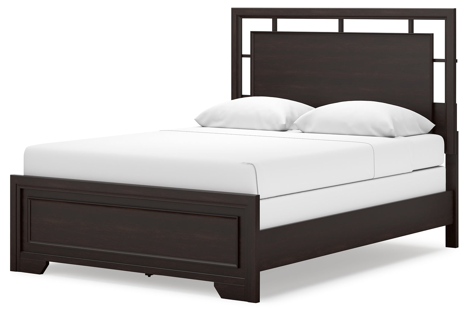 Covetown Dark Brown Queen Panel Bedroom Set with Nightstand (Online Special Price) - Ornate Home