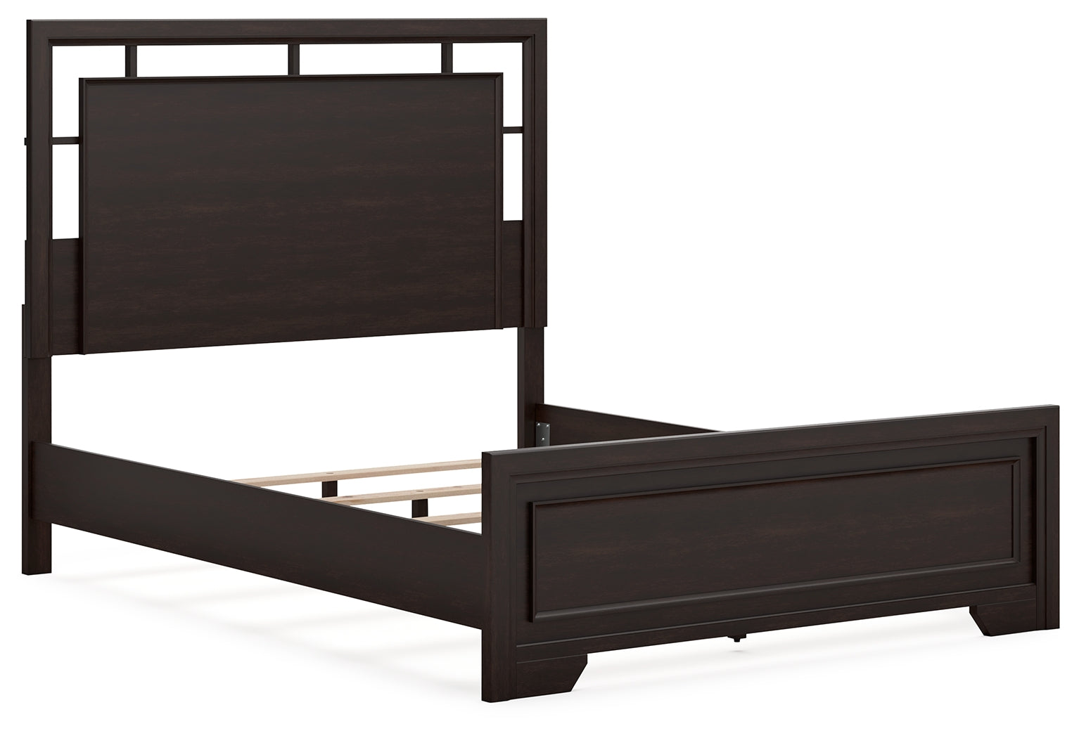 Covetown Queen Panel Bedroom Set with Dresser, Mirror and Nightstand - Ornate Home