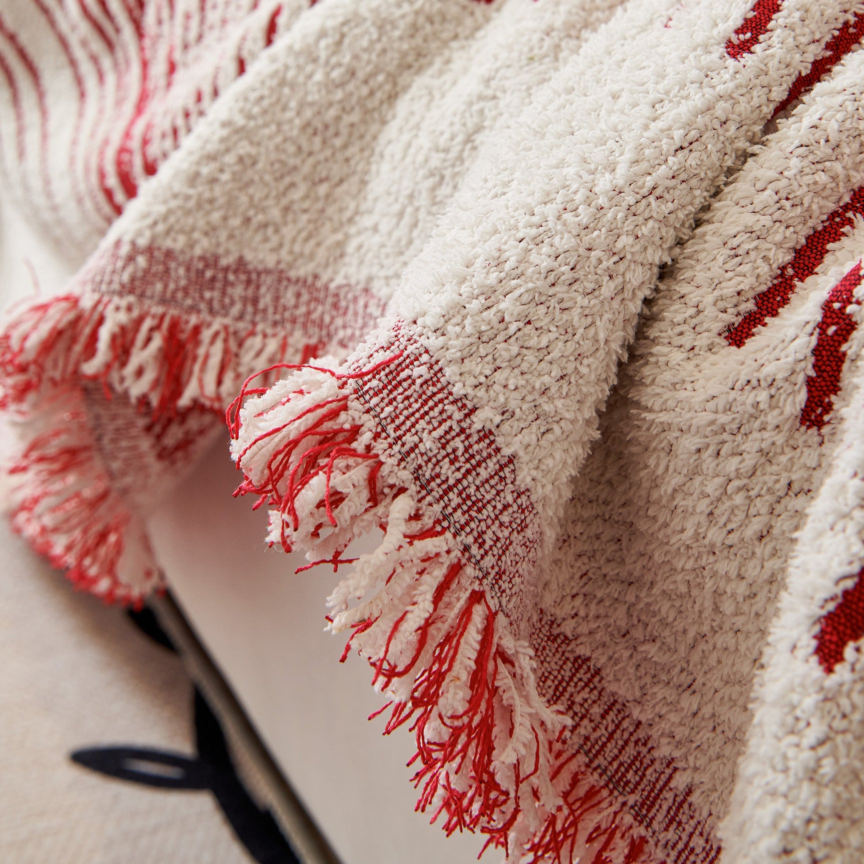 Cozy Striped Sofa Throw Blanket L Shaped Sectional Couch Covers Luxury Throws for Sofas - Ornate Home
