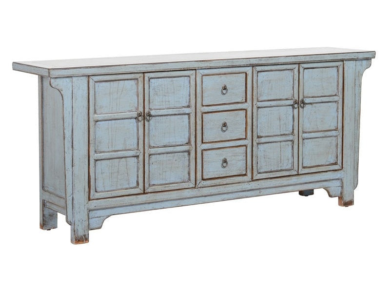 Crafton Blue Cabinet - Ornate Home