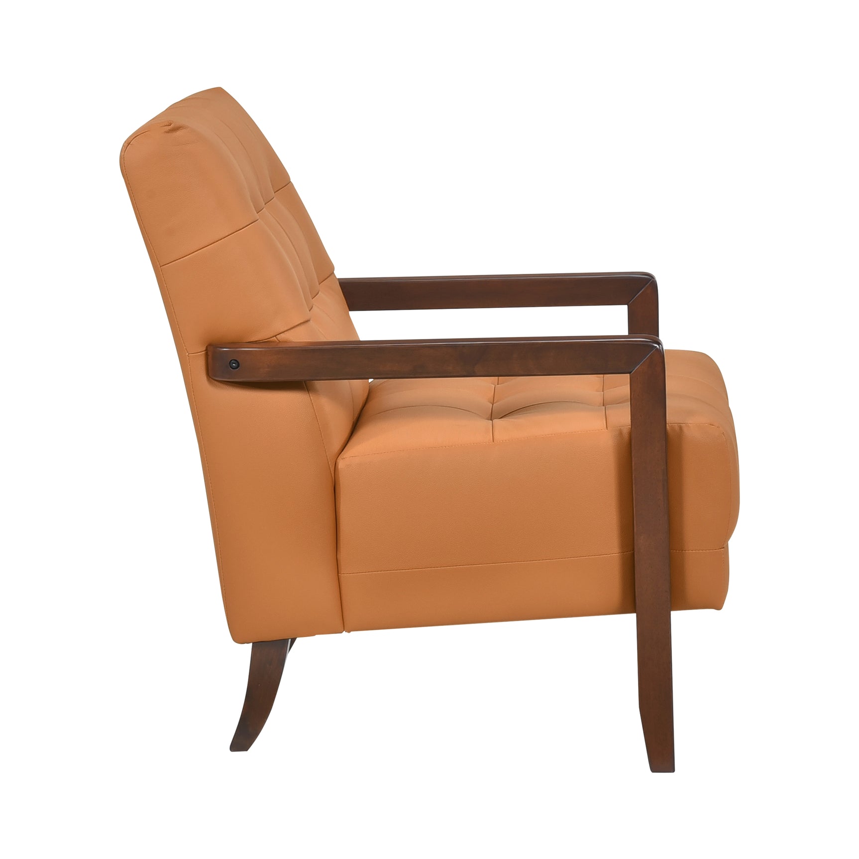 Crafton Orange Accent Chair - Ornate Home