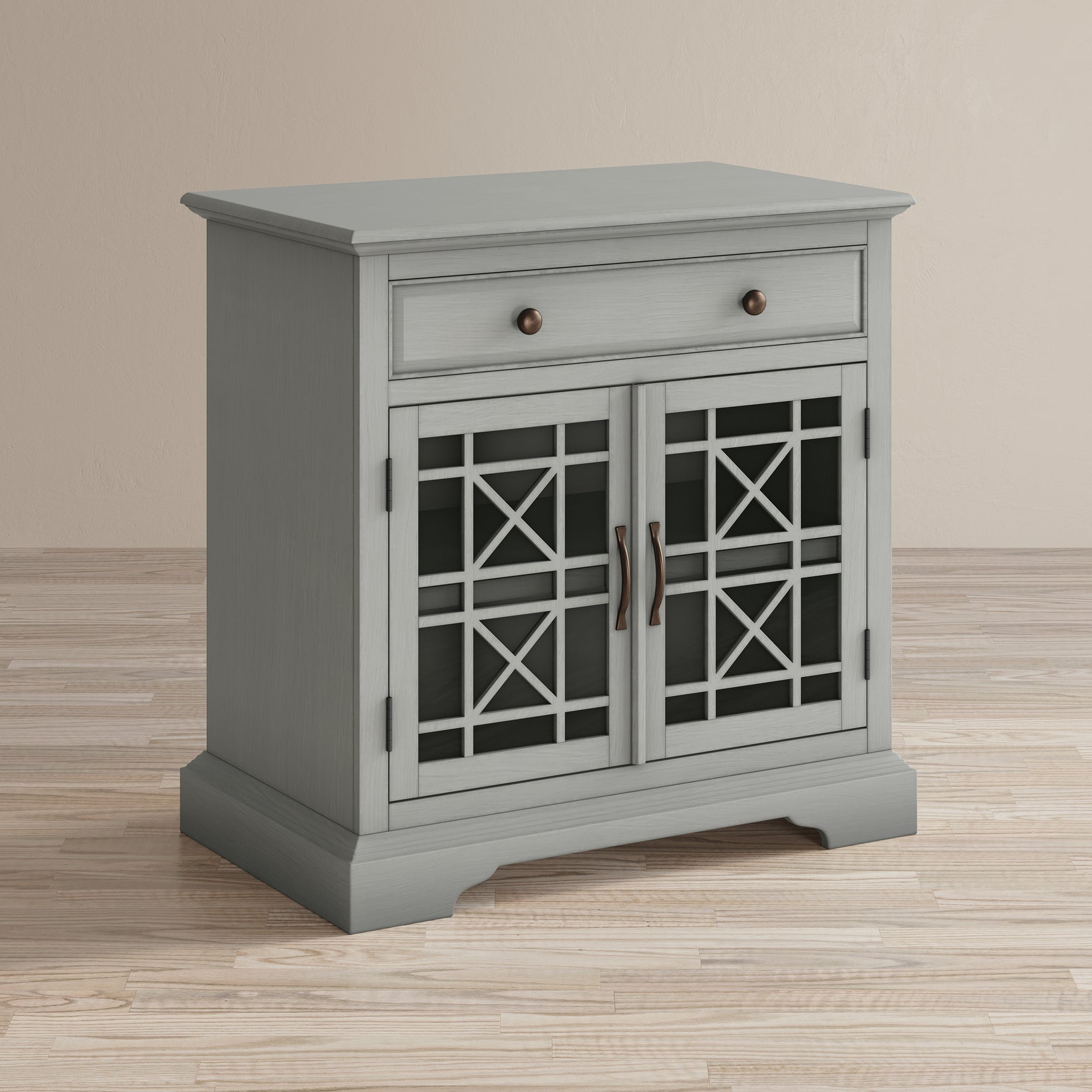 Craftsman Earl Grey 32 Accent Chest - Ornate Home