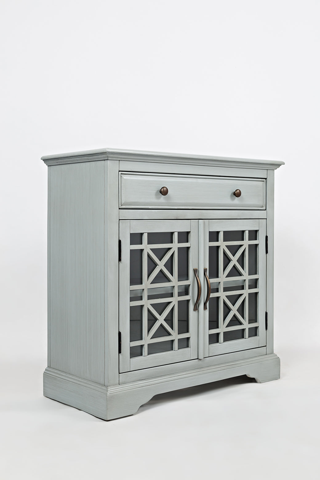 Craftsman Earl Grey 32 Accent Chest - Ornate Home