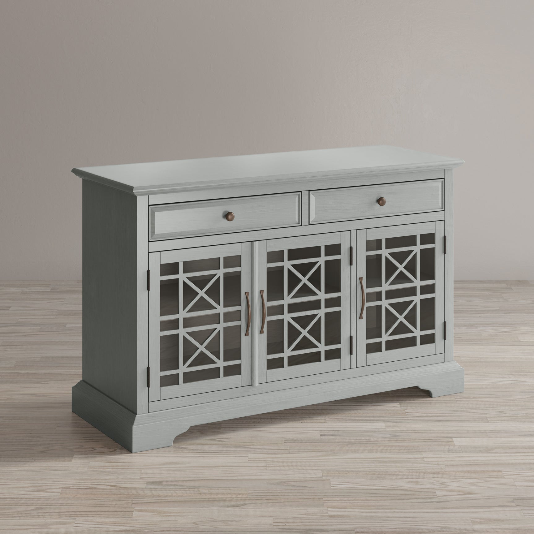 Craftsman Earl Grey 50 Media Unit - Ornate Home