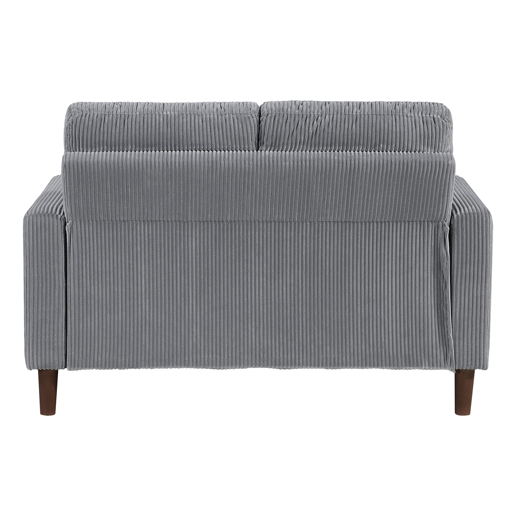 Crandall Gray Loveseat - Ornate Home