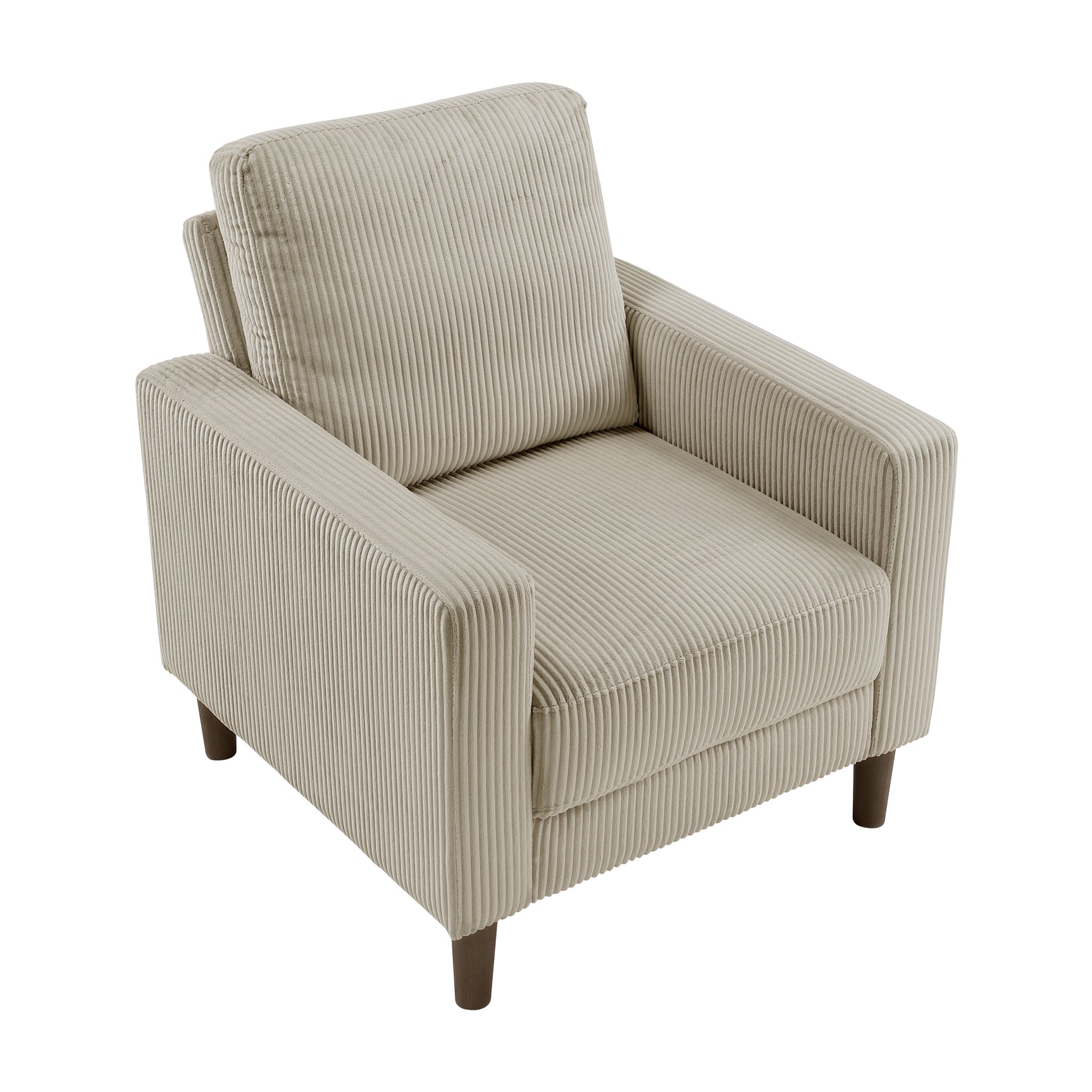 Crandall Taupe Chair - Ornate Home