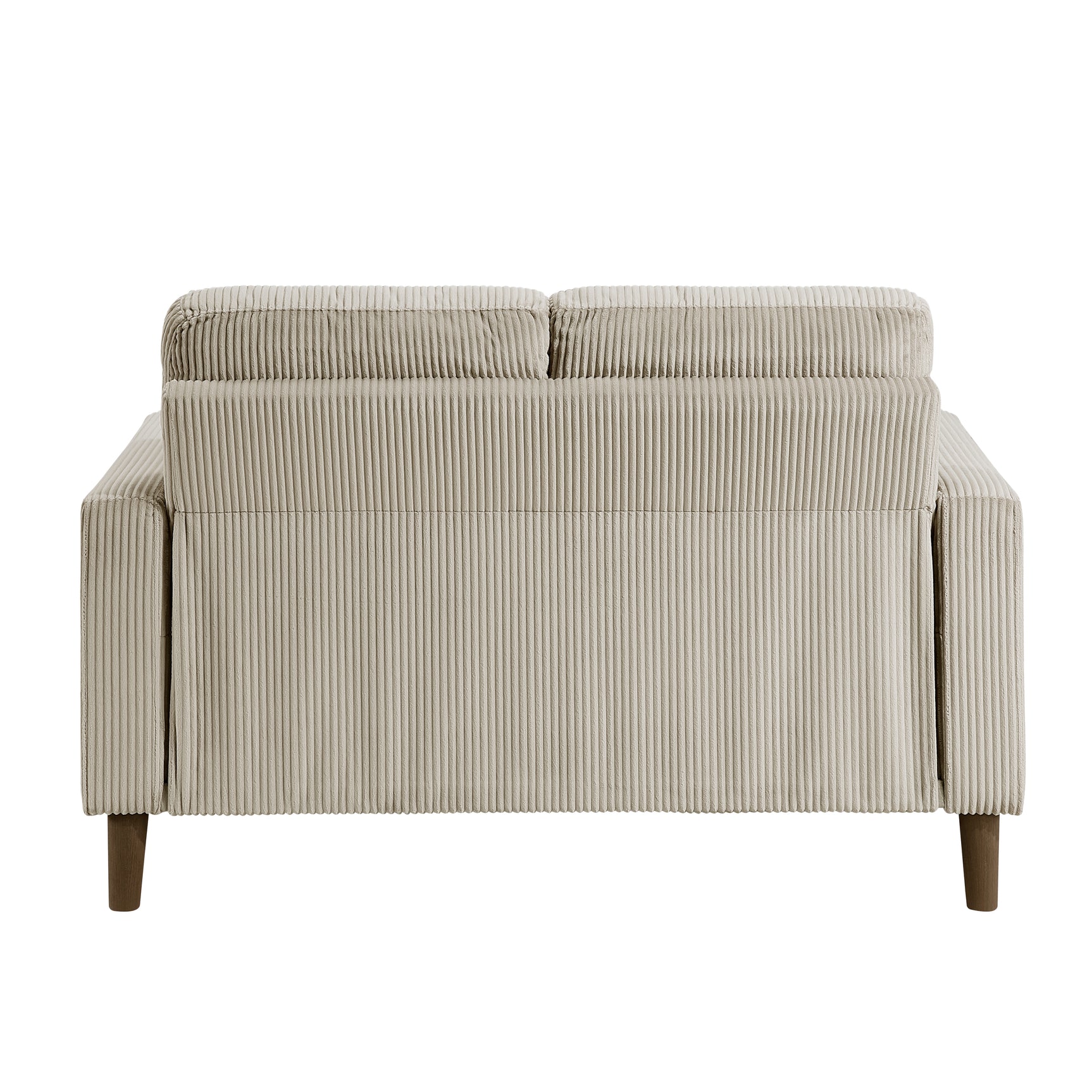 Crandall Taupe Loveseat - Ornate Home