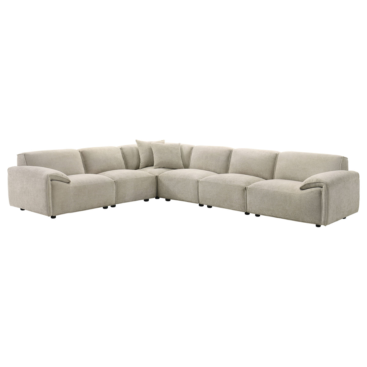 Crane Beige 6-Piece Modular Sectional Sofa